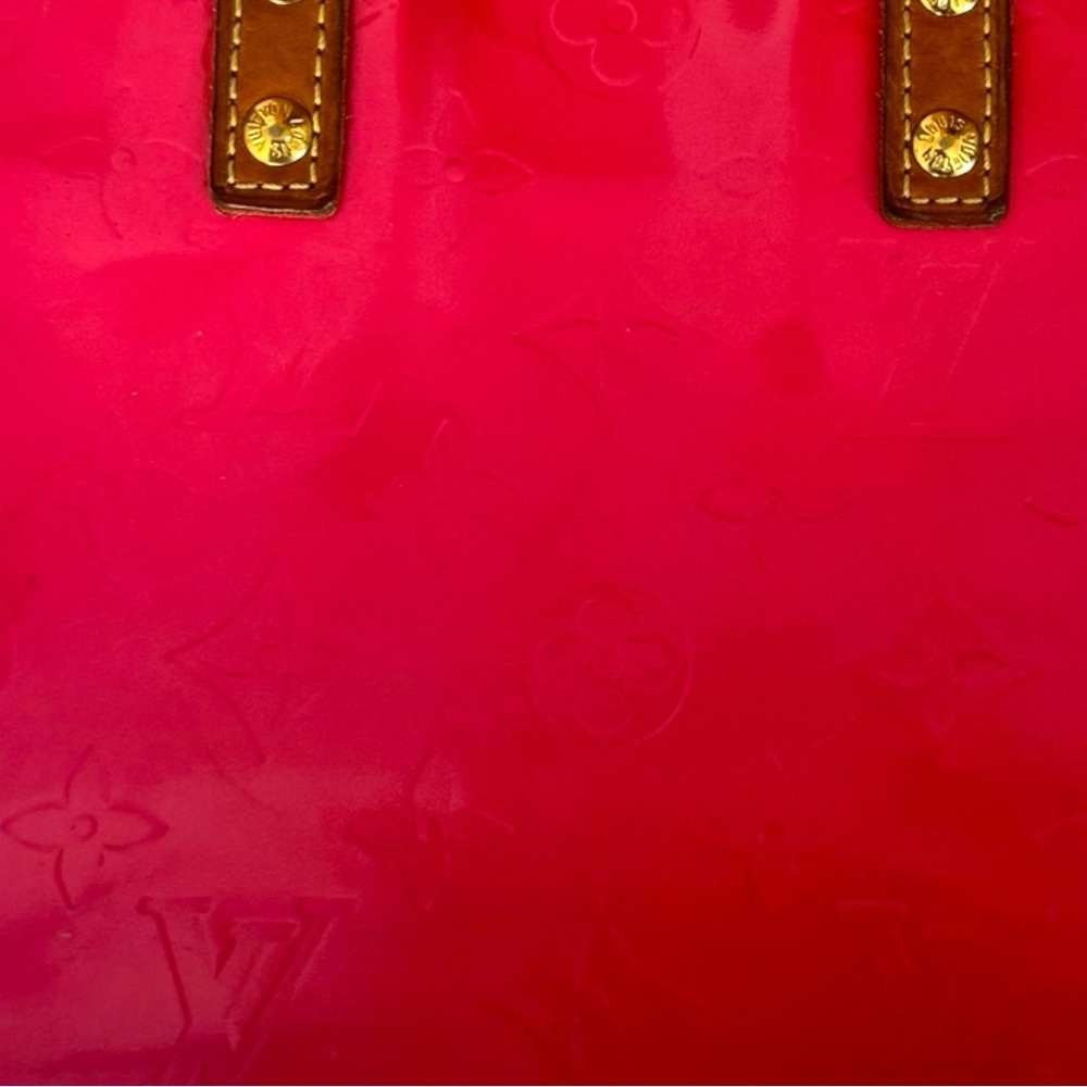 Louis Vuitton VERNIS Rose Pink READE PM Tote Pre-Loved - Picture 9 of 16